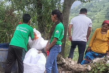 Waste Management at Kempty Falls